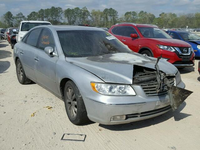 KMHFC46F47A217765 - 2007 HYUNDAI AZERA SE SILVER photo 1