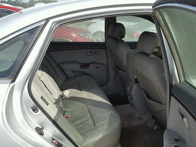 KMHFC46F47A217765 - 2007 HYUNDAI AZERA SE SILVER photo 6