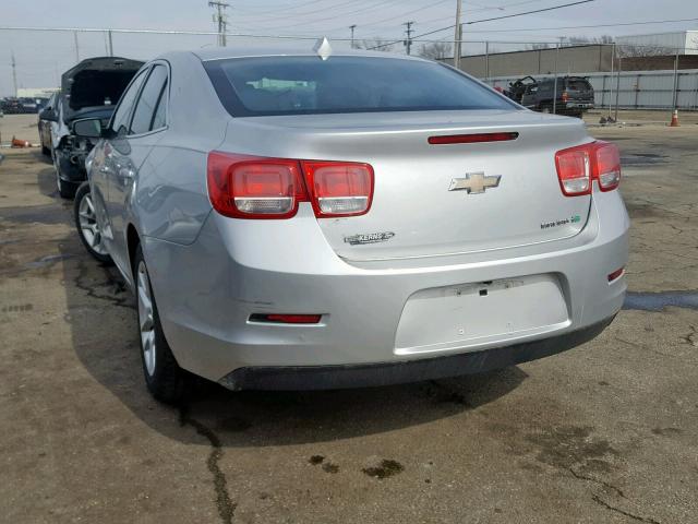 1G11F5RR6DF105140 - 2013 CHEVROLET MALIBU 2LT SILVER photo 3