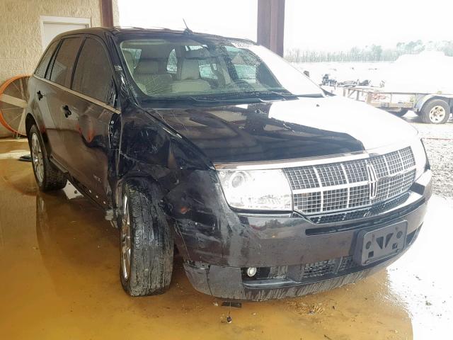 2LMDU68C18BJ05454 - 2008 LINCOLN MKX BLACK photo 1