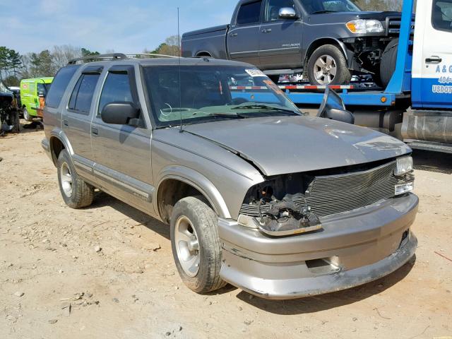 1GNCS13W8X2121281 - 1999 CHEVROLET BLAZER TAN photo 1