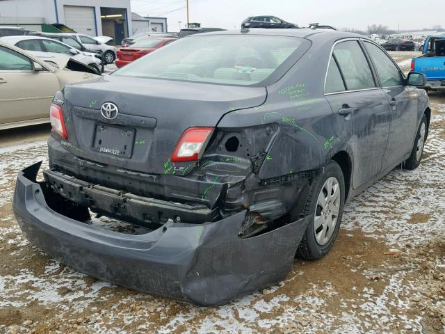 4T1BF3EK7AU085427 - 2010 TOYOTA CAMRY BASE BLUE photo 4