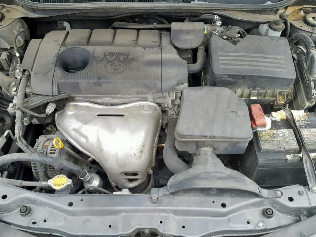 4T1BF3EK7AU085427 - 2010 TOYOTA CAMRY BASE BLUE photo 7