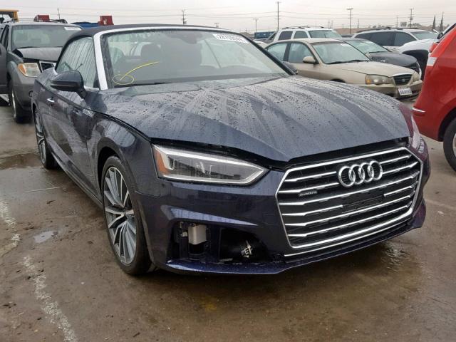 WAUYNGF57JN001809 - 2018 AUDI A5 PREMIUM BLUE photo 1