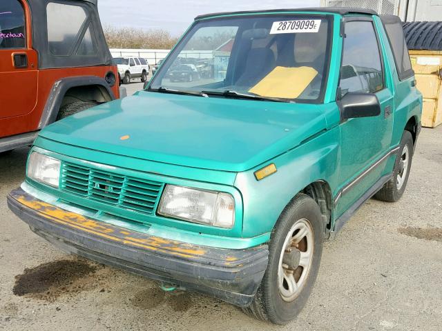 2CNBE1863R6947154 - 1994 GEO TRACKER GREEN photo 2