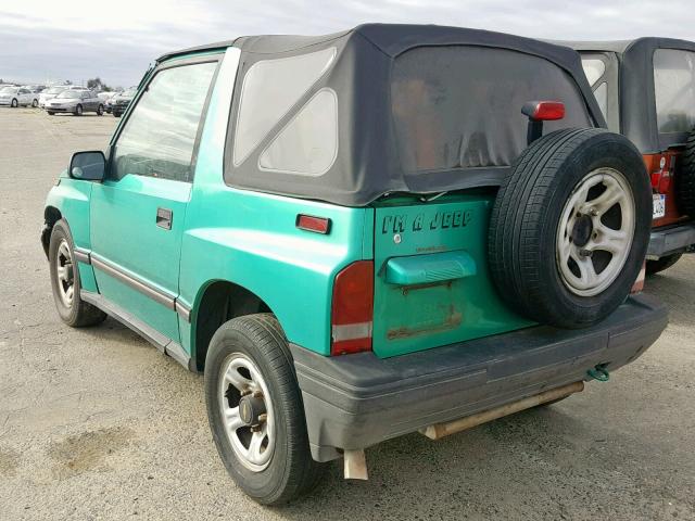 2CNBE1863R6947154 - 1994 GEO TRACKER GREEN photo 3