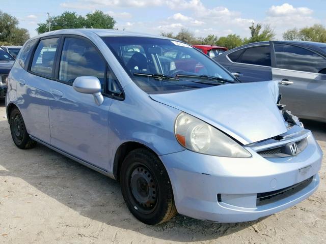 JHMGD38438S033911 - 2008 HONDA FIT BLUE photo 1