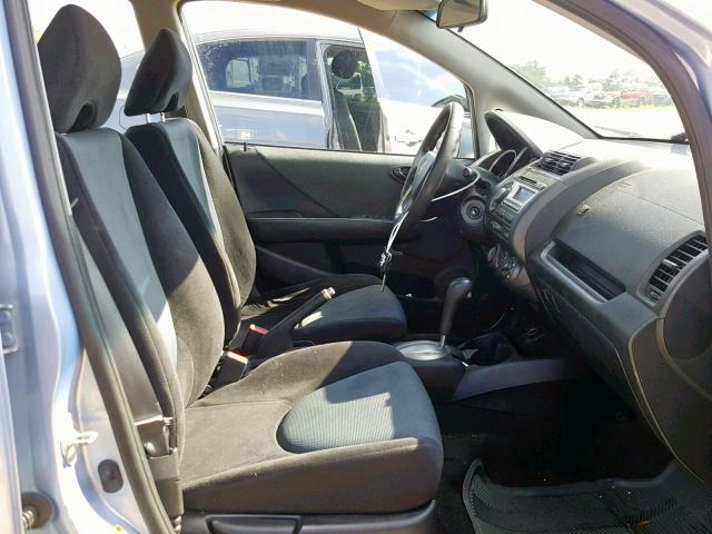 JHMGD38438S033911 - 2008 HONDA FIT BLUE photo 5