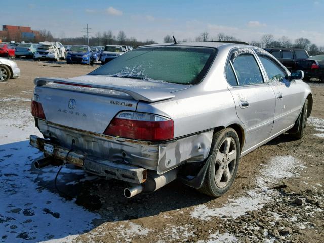 19UUA56923A034958 - 2003 ACURA 3.2TL TYPE SILVER photo 4