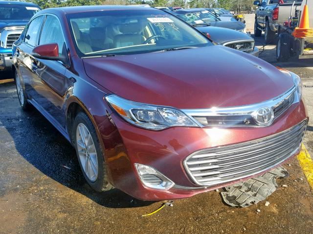 4T1BK1EB9EU129675 - 2014 TOYOTA AVALON BAS RED photo 1