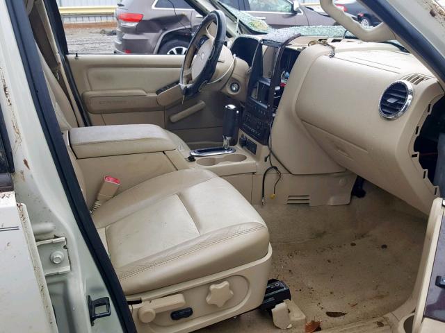 1FMEU75836UB69475 - 2006 FORD EXPLORER L CREAM photo 5