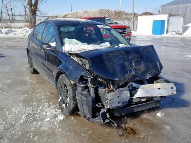 1G8AJ52F03Z166075 - 2003 SATURN ION LEVEL BLACK photo 1
