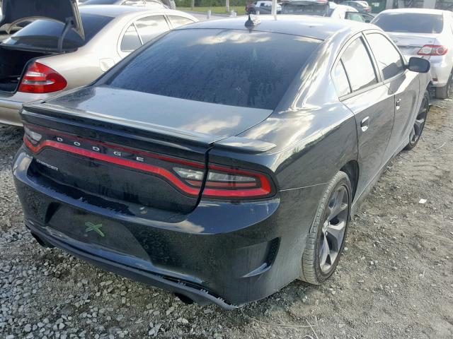 2C3CDXHG1JH313135 - 2018 DODGE CHARGER SX BLACK photo 4