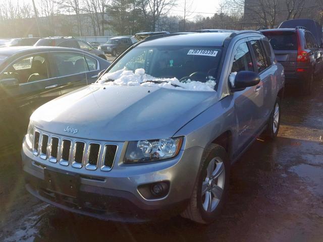 1C4NJDBB4FD316771 - 2015 JEEP COMPASS SP GRAY photo 2