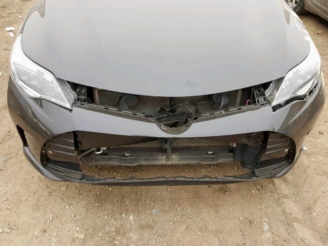 4T1BK1EB4JU277405 - 2018 TOYOTA AVALON XLE BLACK photo 7