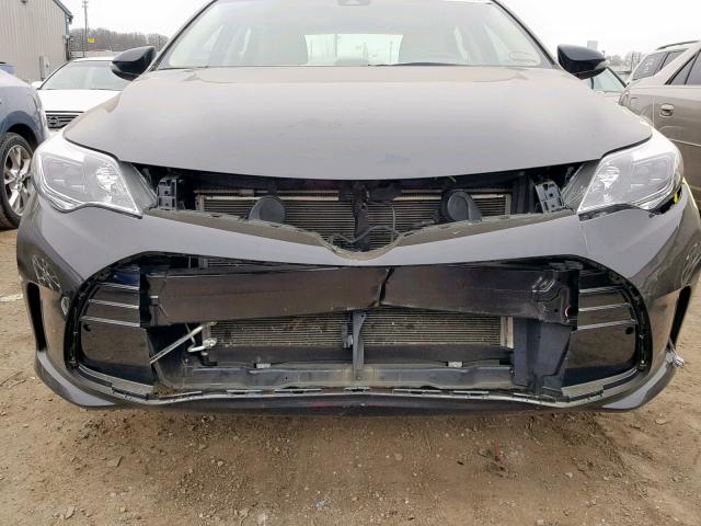 4T1BK1EB4JU277405 - 2018 TOYOTA AVALON XLE BLACK photo 9