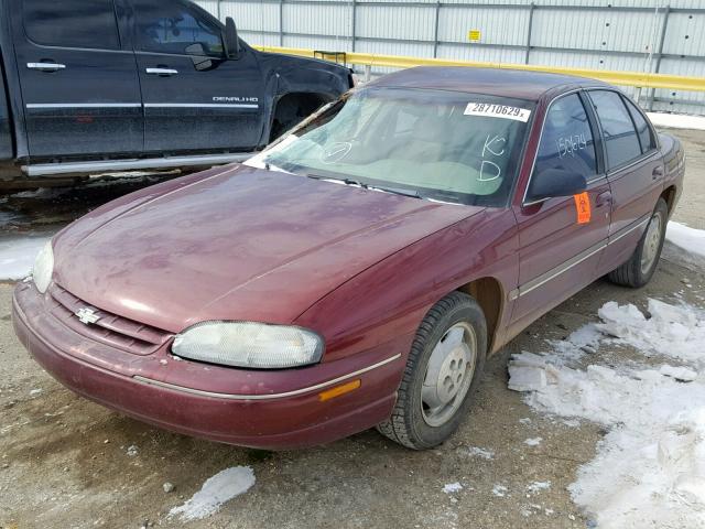 2G1WL52M3X1102026 - 1999 CHEVROLET LUMINA BAS Tünd qırmızı foto 2