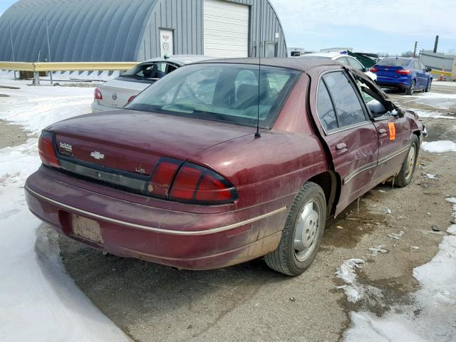 2G1WL52M3X1102026 - 1999 CHEVROLET LUMINA BAS Tünd qırmızı foto 4
