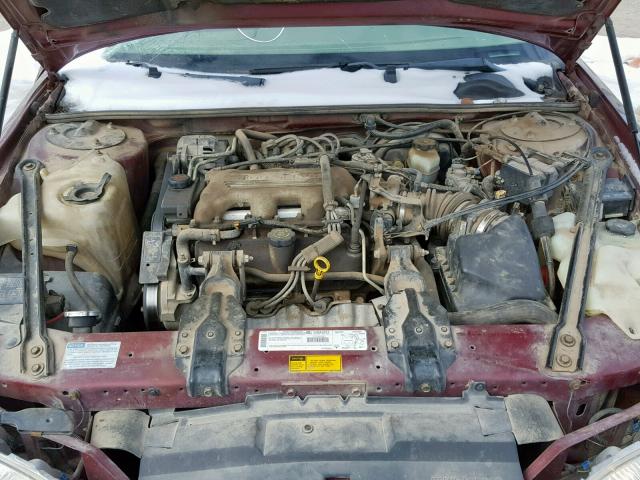 2G1WL52M3X1102026 - 1999 CHEVROLET LUMINA BAS Tünd qırmızı foto 7
