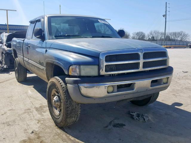 3B7KF23C02M280611 - 2002 DODGE RAM 2500 BLUE photo 1