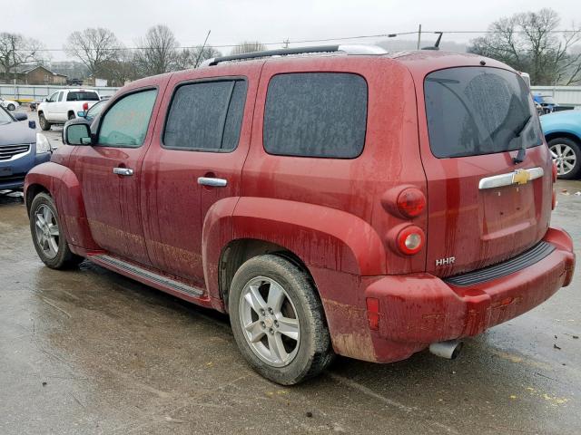 3GNDA23PX8S594921 - 2008 CHEVROLET HHR LT BURGUNDY photo 3