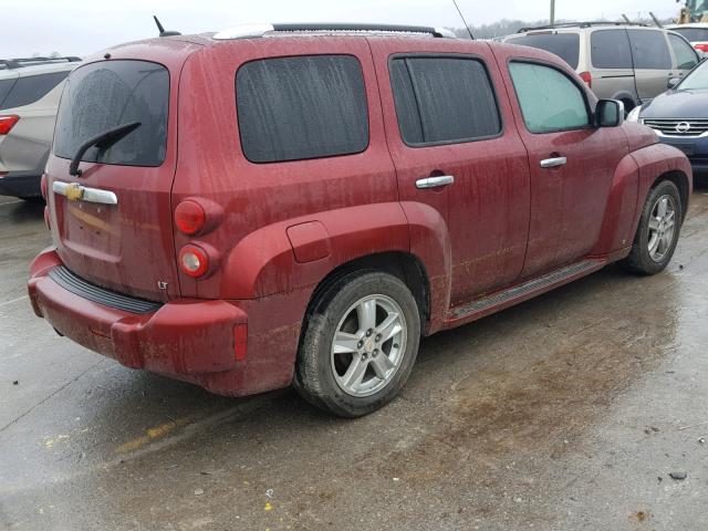 3GNDA23PX8S594921 - 2008 CHEVROLET HHR LT BURGUNDY photo 4