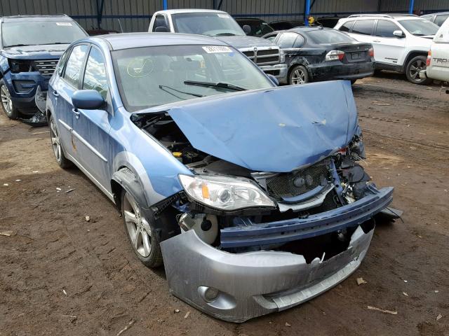 JF1GH63698H813690 - 2008 SUBARU IMPREZA OU BLUE photo 1