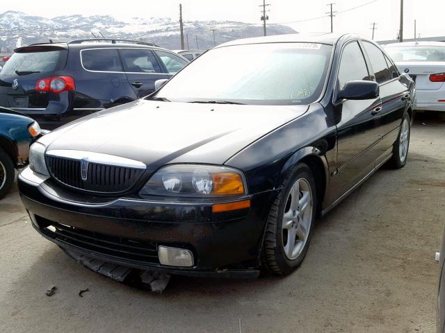 1LNHM87A1YY814932 - 2000 LINCOLN LS BLACK photo 2