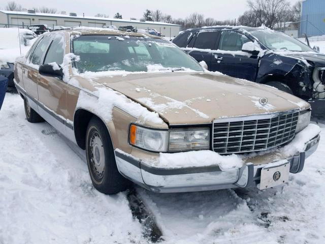 1G6DW52PXSR708829 - 1995 CADILLAC FLEETWOOD TAN photo 1