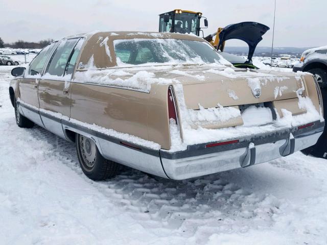 1G6DW52PXSR708829 - 1995 CADILLAC FLEETWOOD TAN photo 3