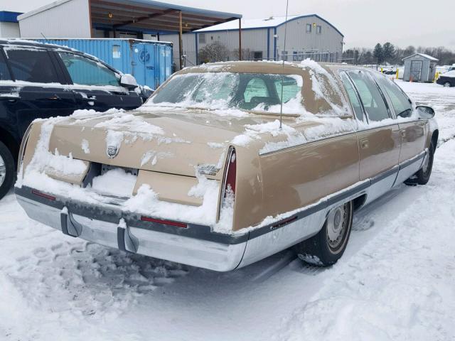 1G6DW52PXSR708829 - 1995 CADILLAC FLEETWOOD TAN photo 4