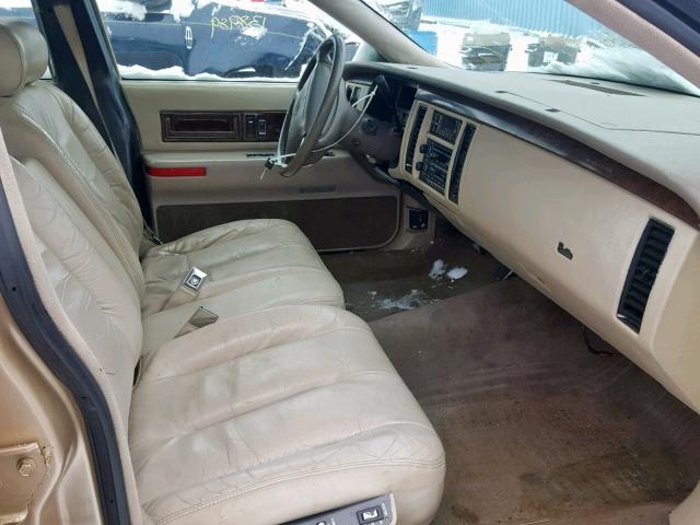 1G6DW52PXSR708829 - 1995 CADILLAC FLEETWOOD TAN photo 5