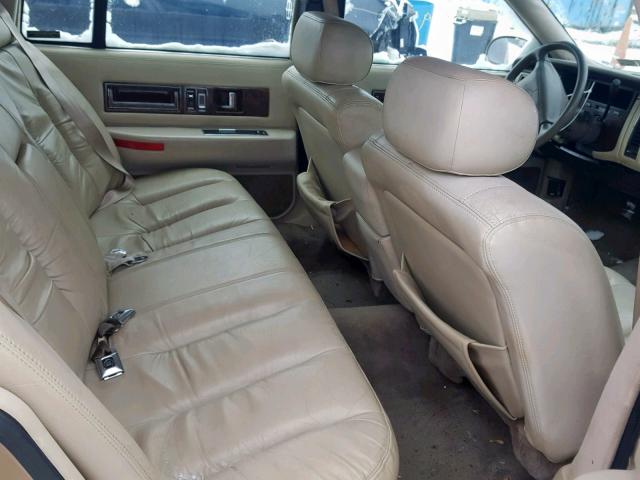 1G6DW52PXSR708829 - 1995 CADILLAC FLEETWOOD TAN photo 6