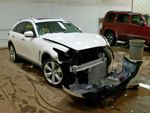 JN8BS1MWXBM760282 - 2011 INFINITI FX50 WHITE photo 1