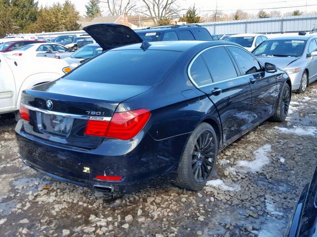 WBAKC6C57ACL67758 - 2010 BMW 750 I BLACK photo 4