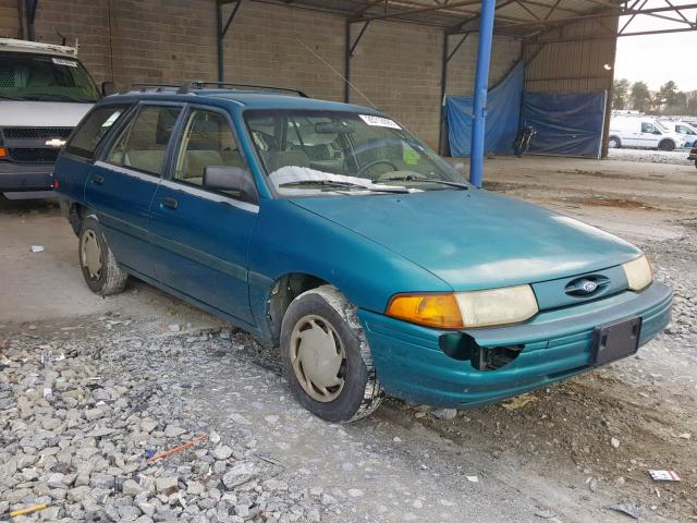 1FAPP15J2PW158595 - 1993 FORD ESCORT LX BLUE photo 1