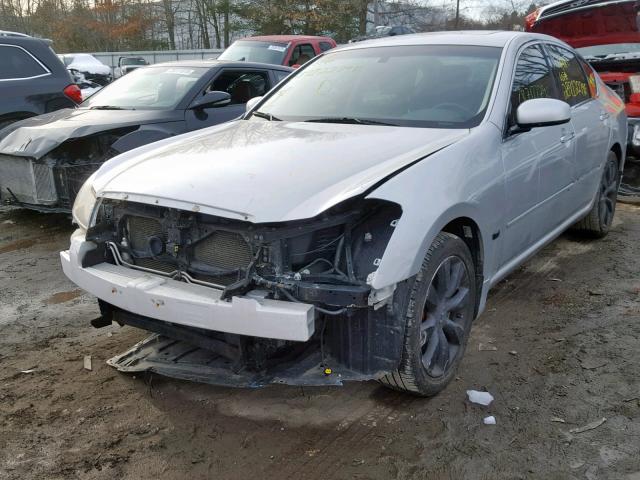 JNKAY01F06M258485 - 2006 INFINITI M35 BASE GRAY photo 2