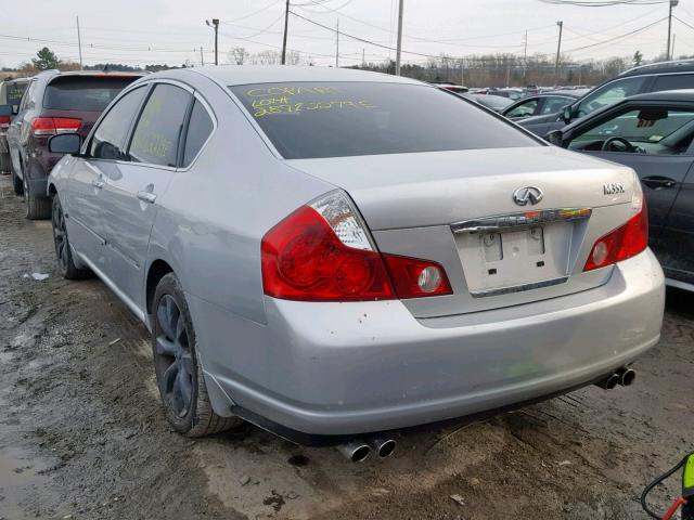 JNKAY01F06M258485 - 2006 INFINITI M35 BASE GRAY photo 3