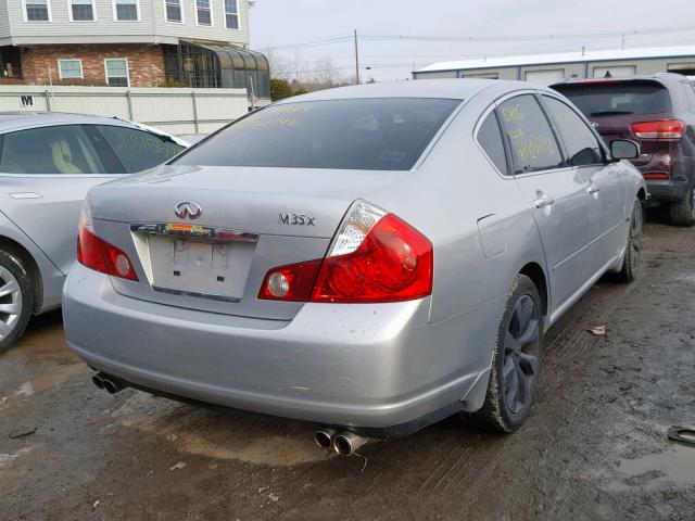 JNKAY01F06M258485 - 2006 INFINITI M35 BASE GRAY photo 4