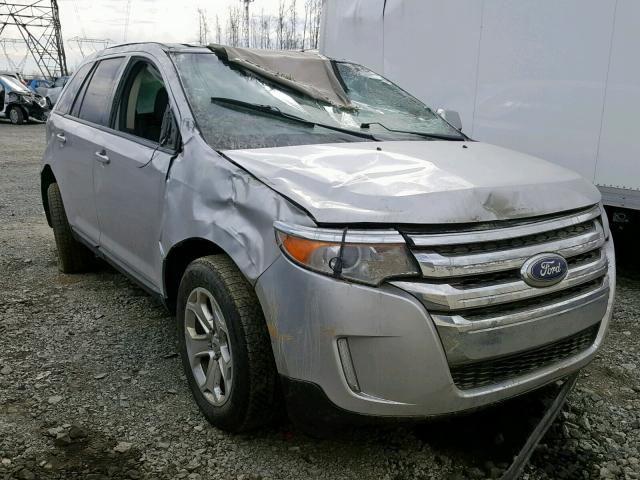 2FMDK4JC5BBA10046 - 2011 FORD EDGE SEL SILVER photo 1