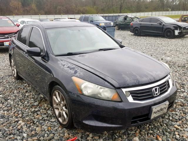 1HGCP26498A000830 - 2008 HONDA ACCORD LXP BLACK photo 1