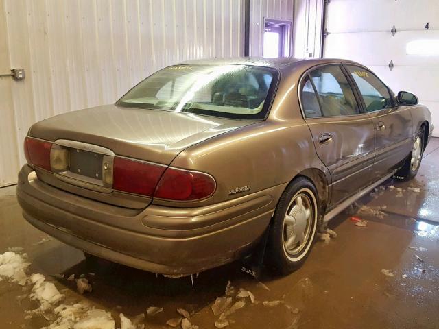 1G4HP54KXYU179204 - 2000 BUICK LESABRE CU TAN photo 4