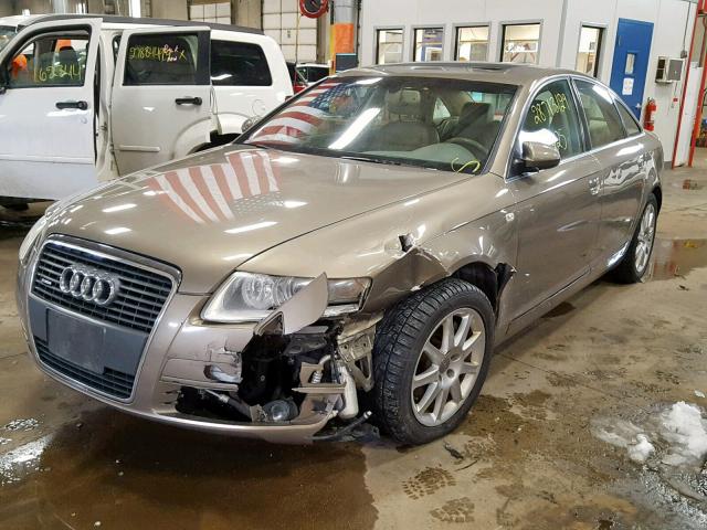 WAUDG74FX5N058726 - 2005 AUDI A6 3.2 QUA BEIGE photo 2