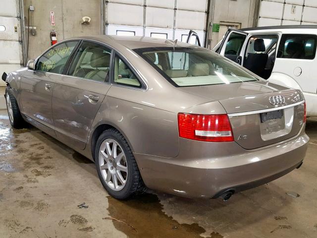 WAUDG74FX5N058726 - 2005 AUDI A6 3.2 QUA BEIGE photo 3