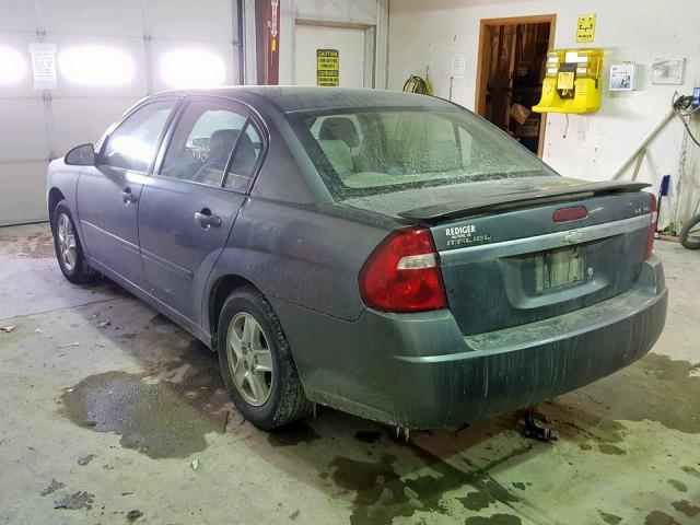 1G1ZT54845F246509 - 2005 CHEVROLET MALIBU LS GRAY photo 3