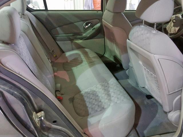 1G1ZT54845F246509 - 2005 CHEVROLET MALIBU LS GRAY photo 6