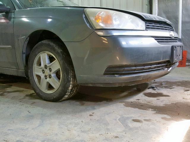 1G1ZT54845F246509 - 2005 CHEVROLET MALIBU LS GRAY photo 9