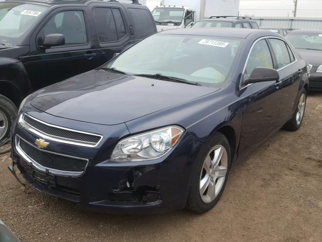 1G1ZB5E17BF310090 - 2011 CHEVROLET MALIBU LS BLUE photo 2