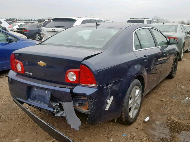 1G1ZB5E17BF310090 - 2011 CHEVROLET MALIBU LS BLUE photo 4