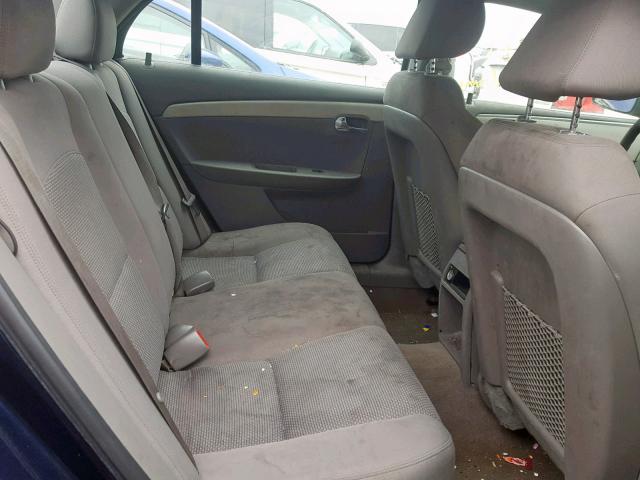 1G1ZB5E17BF310090 - 2011 CHEVROLET MALIBU LS BLUE photo 6